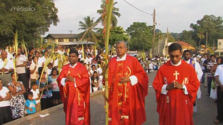 Květná neděle – Ragama, Sri Lanka