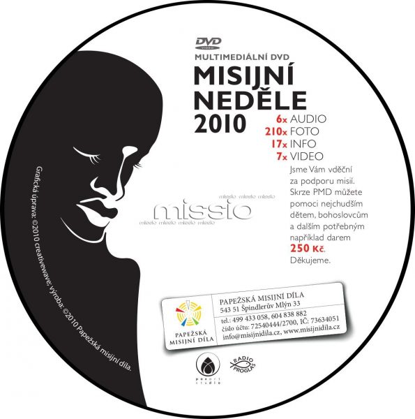 DVD Misijní neděle 2010