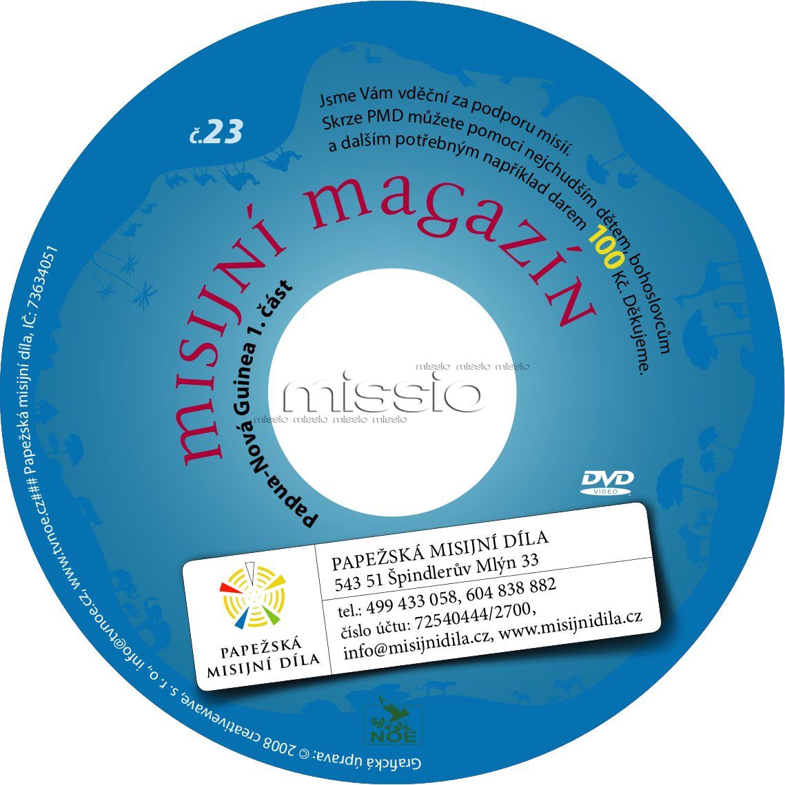 Misijní magazín 23 Papua Nová Guinea – 1. díl