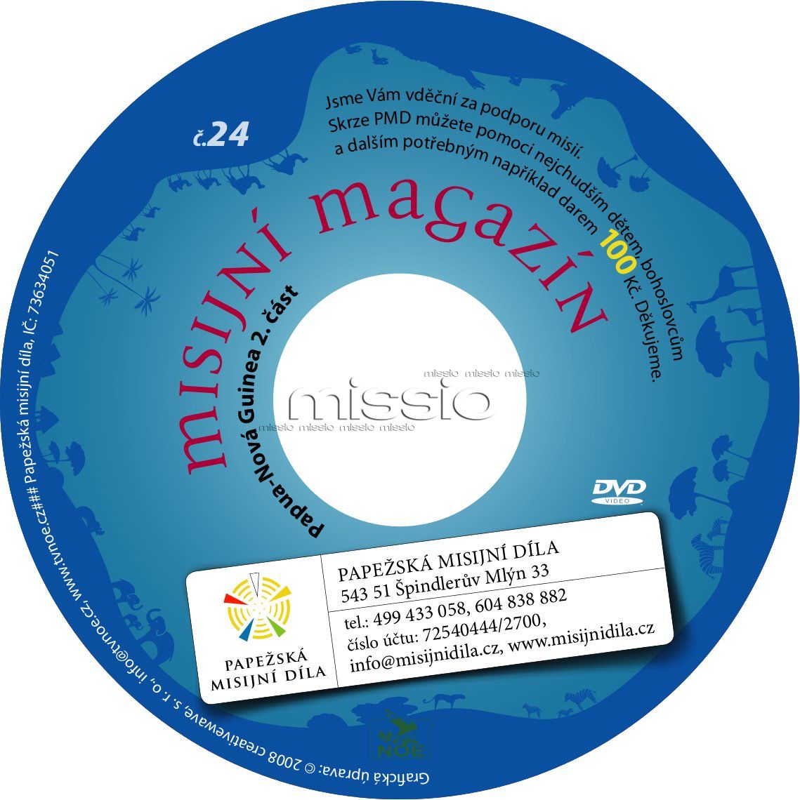 Misijní magazín 24 Papua Nová Guinea – 2. díl