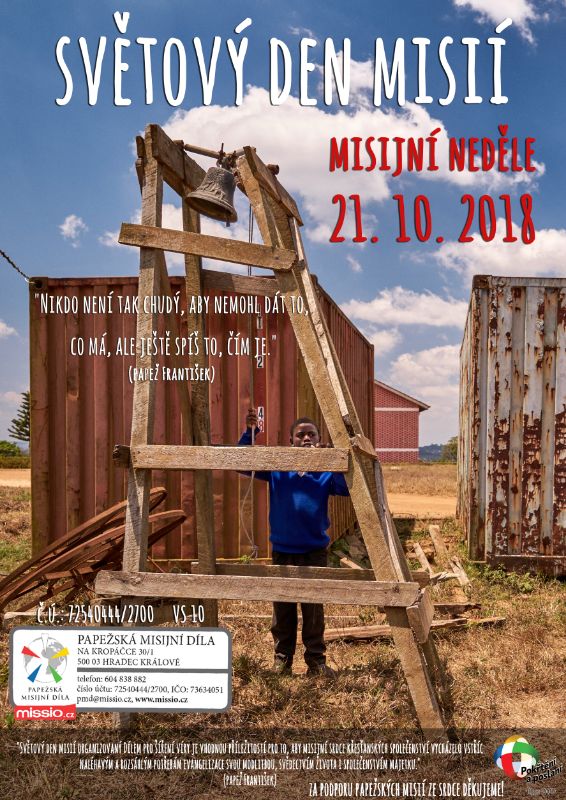 Světový den misií – Misijní neděle 2018