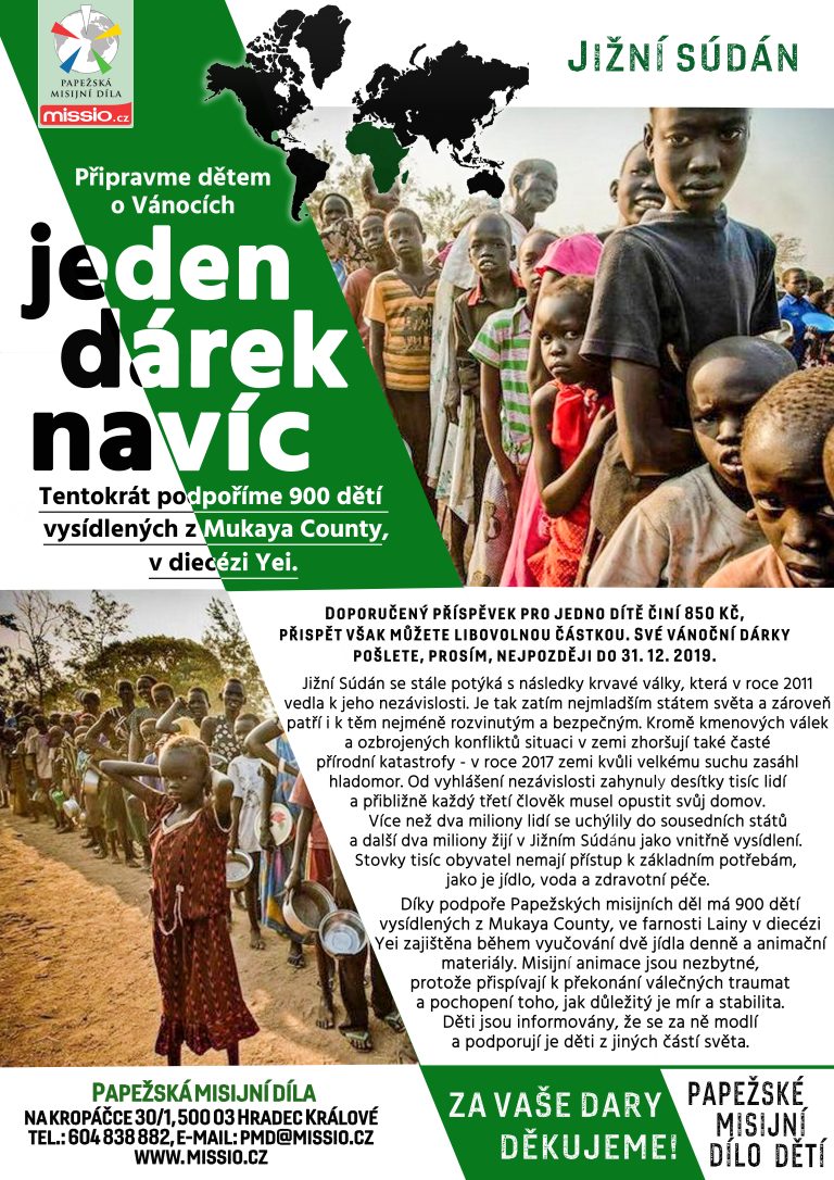 Připravme dětem o Vánocích Jeden dárek navíc