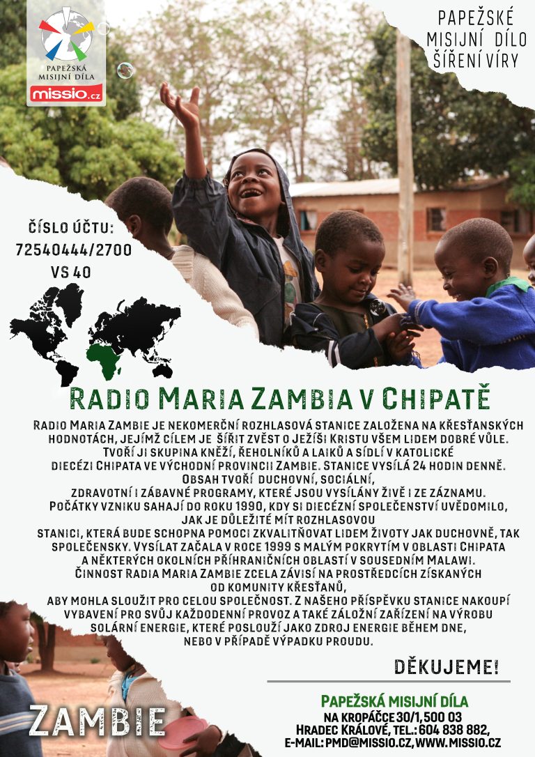 Projekt měsíce – Radio Maria Zambia v Chipatě