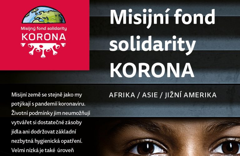PMD zřizují na podporu misijních zemí Misijní fond solidarity KORONA