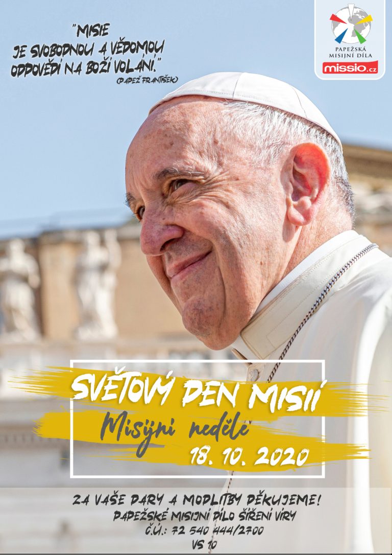 Poselství papeže Františka k 94. světovému dni misií – 18. října 2020
