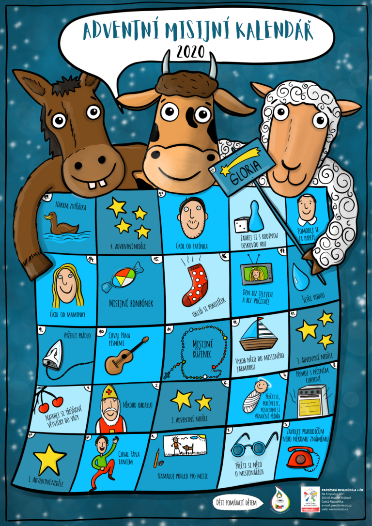 Adventní misijní kalendář 2020
