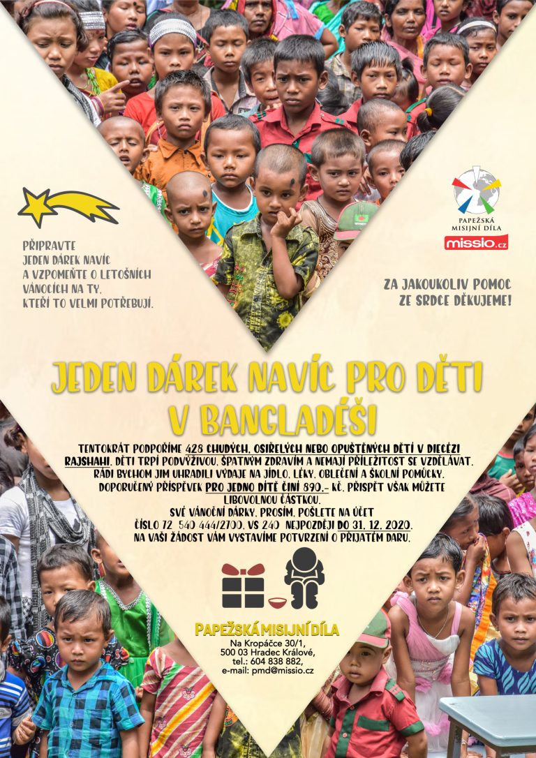 Jeden dárek navíc pro děti v Bangladéši