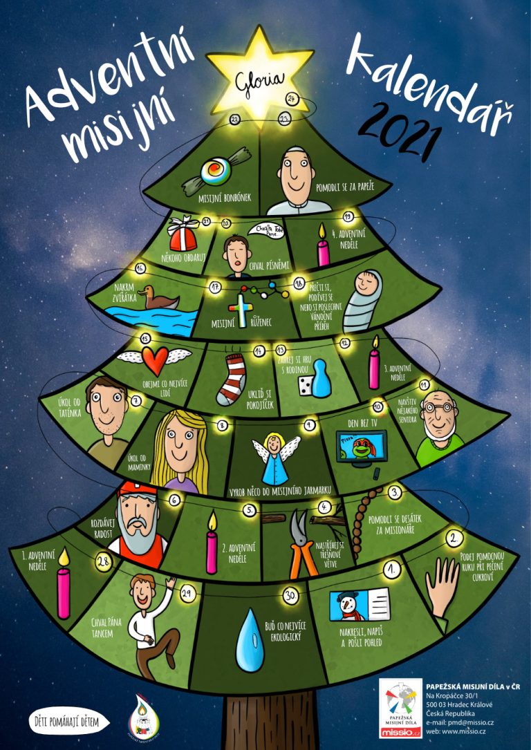 Adventní misijní kalendář 2021