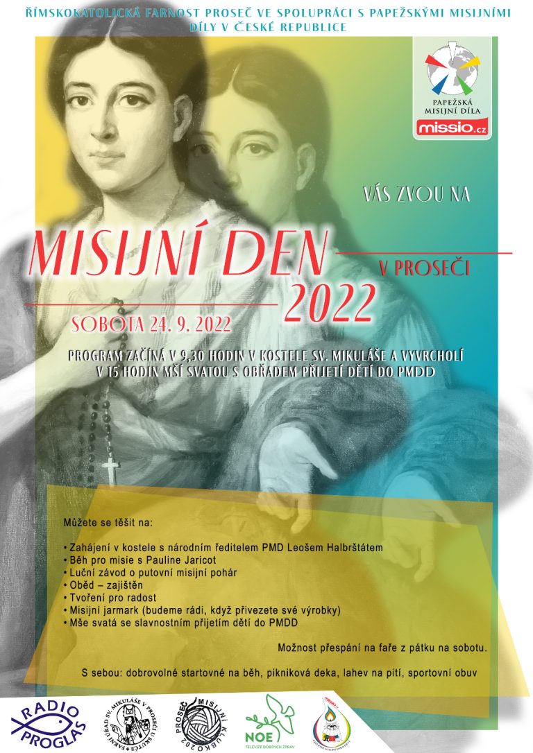 Pozvání na Misijní den 2022 v Proseči u Skutče