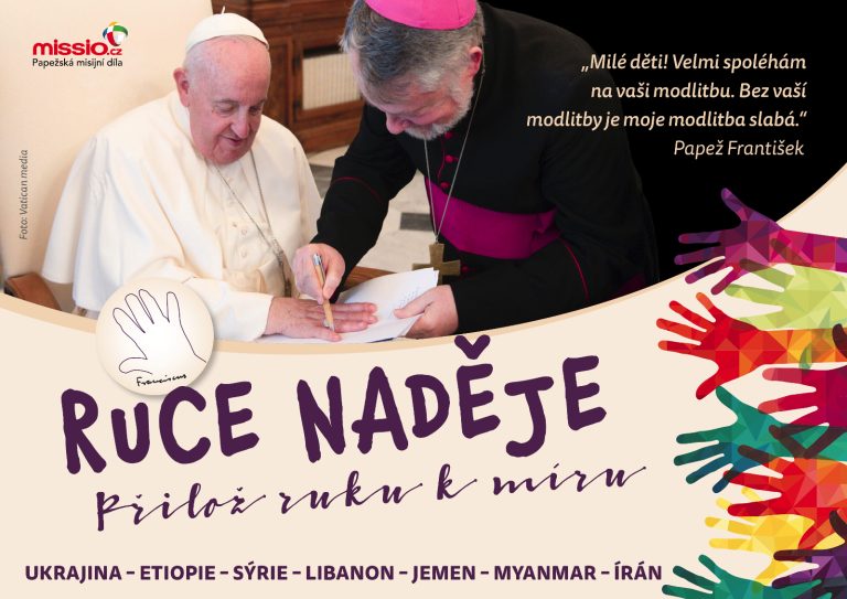 Ruce naděje – postní modlitba z mír
