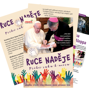 Ruce naděje (postní modlitba pro děti) – tištěná verze