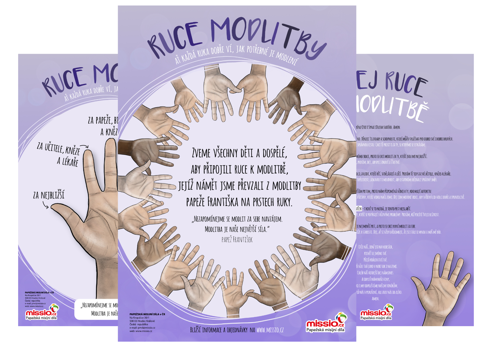 Ruce modlitby - postní aktivita pro děti i dospělé