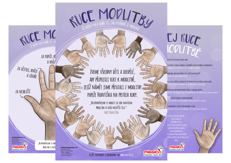 Misijní postní modlitba – Ruce modlitby