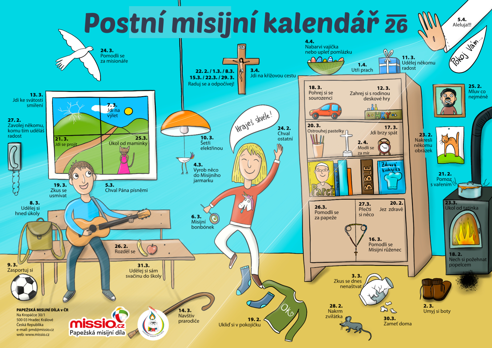 Jedno v Kristu, sjednoceni v misii - Misijní postní modlitba pro rok 2026 - Obrázek 2